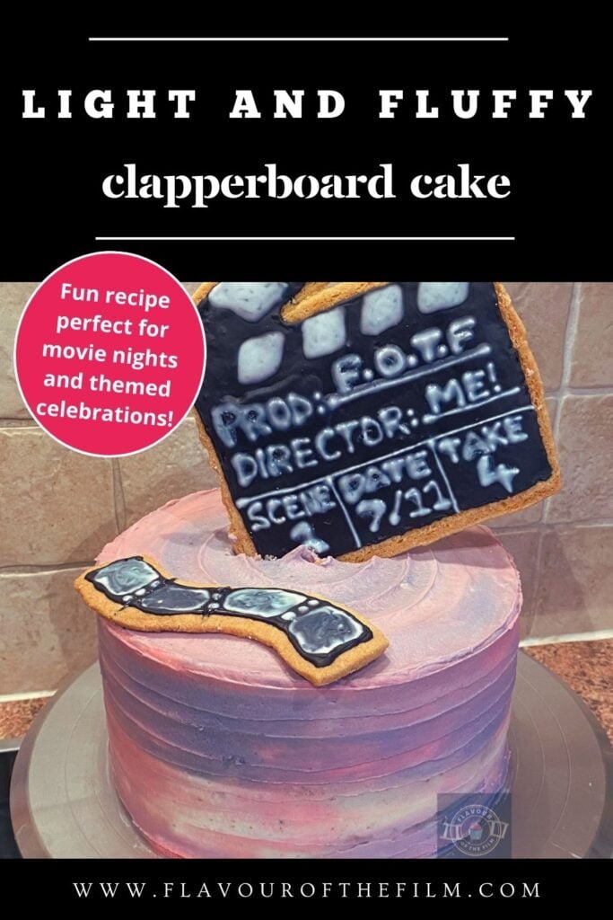 Clapping Cake Clapperboard Cake | Flavour of the Film