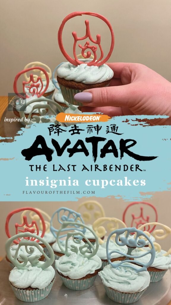 Avatar: The Last Airbender cakes pin image for Pinterest.