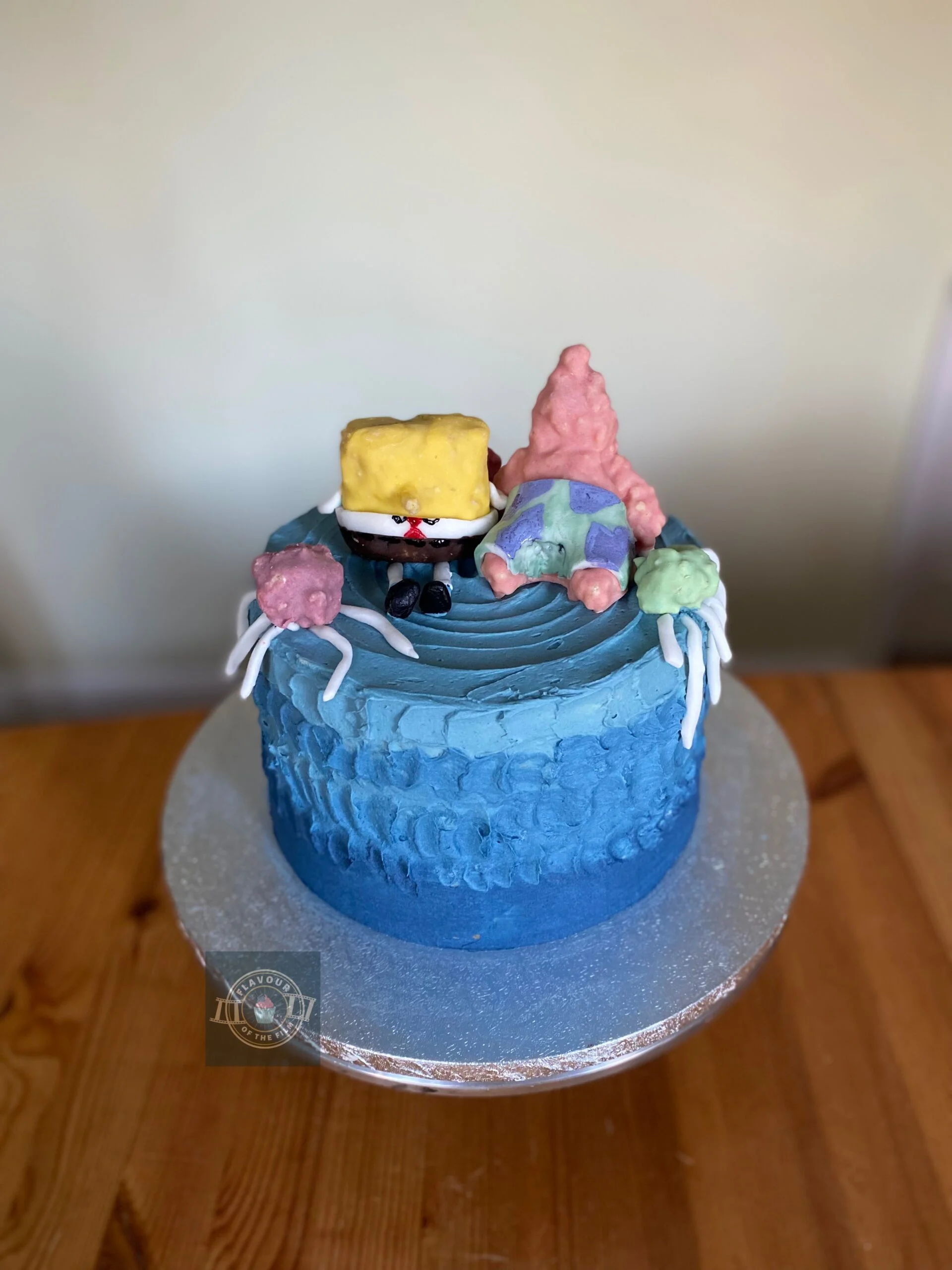 Easy SpongeBob SquarePants Cake