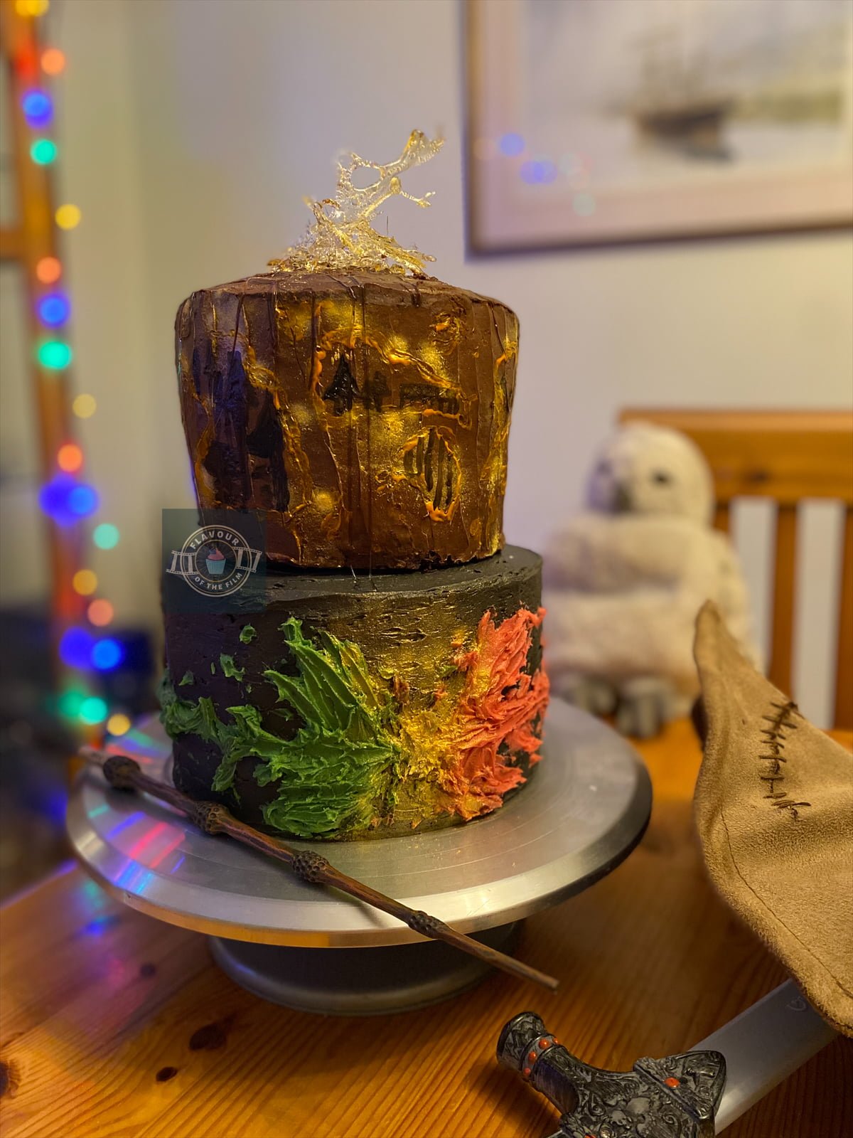 Harry Potter Themed Cake | Harry Potter and the Deathly Hallows: Part 2