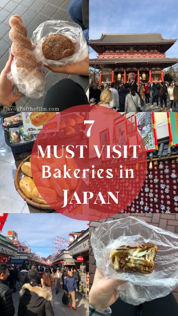 Must visit bakeries in Japan pin for Pinterest.