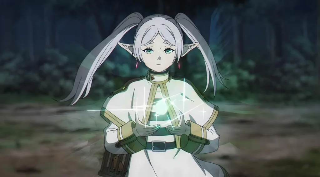 Frieren summoning power.