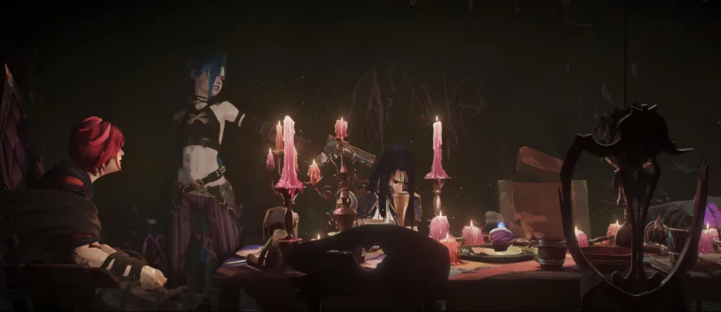 Jinx's dinner party.