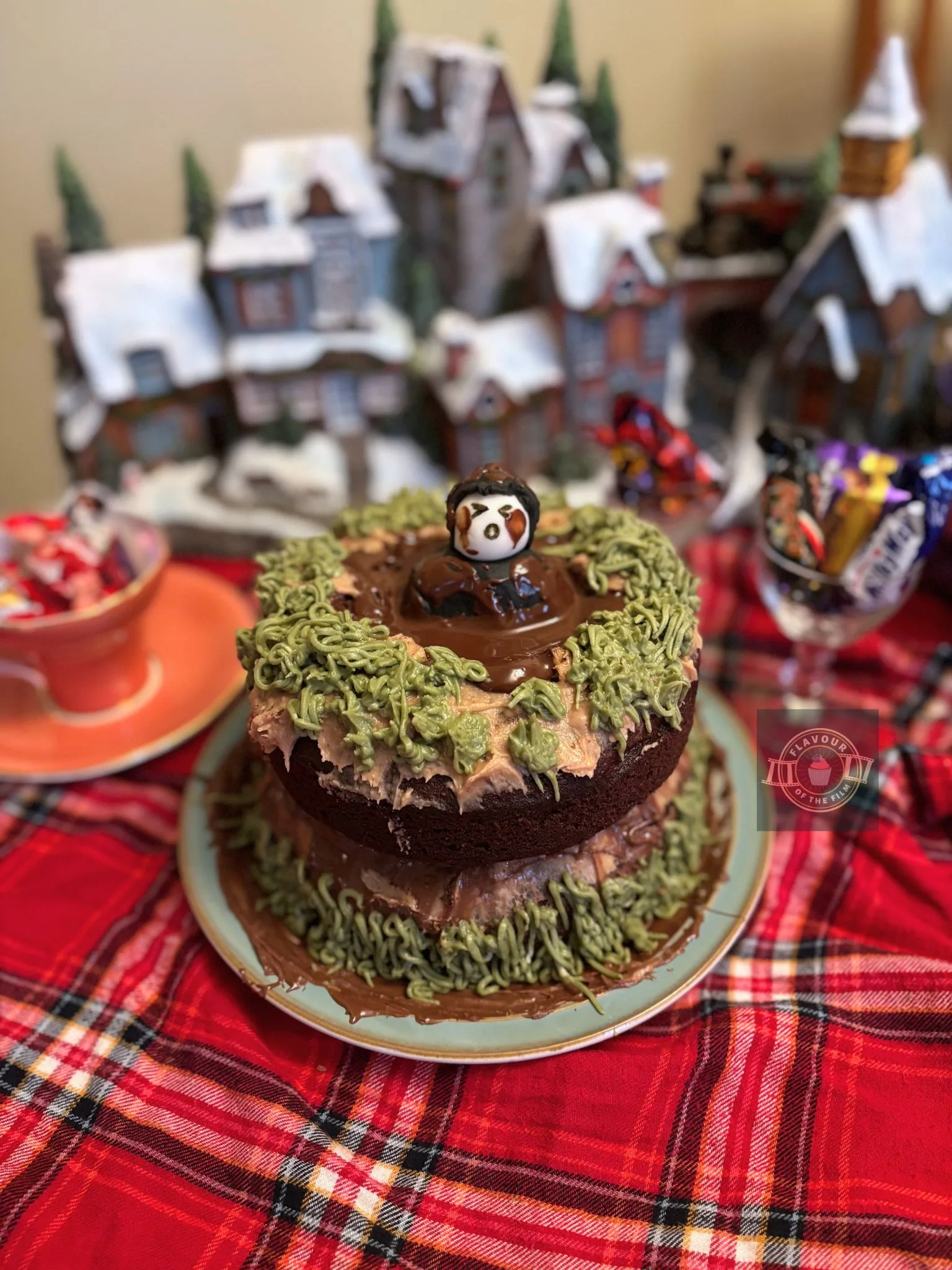 The Vicar of Dibley Puddle Scene Chaos Cake