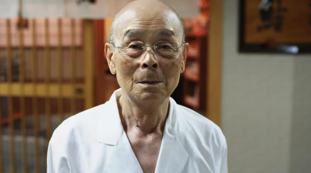 Head and shoulders shot of Jiro Ono.