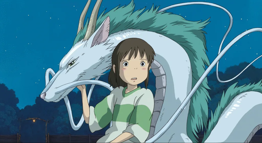The girl and her dragon friend.