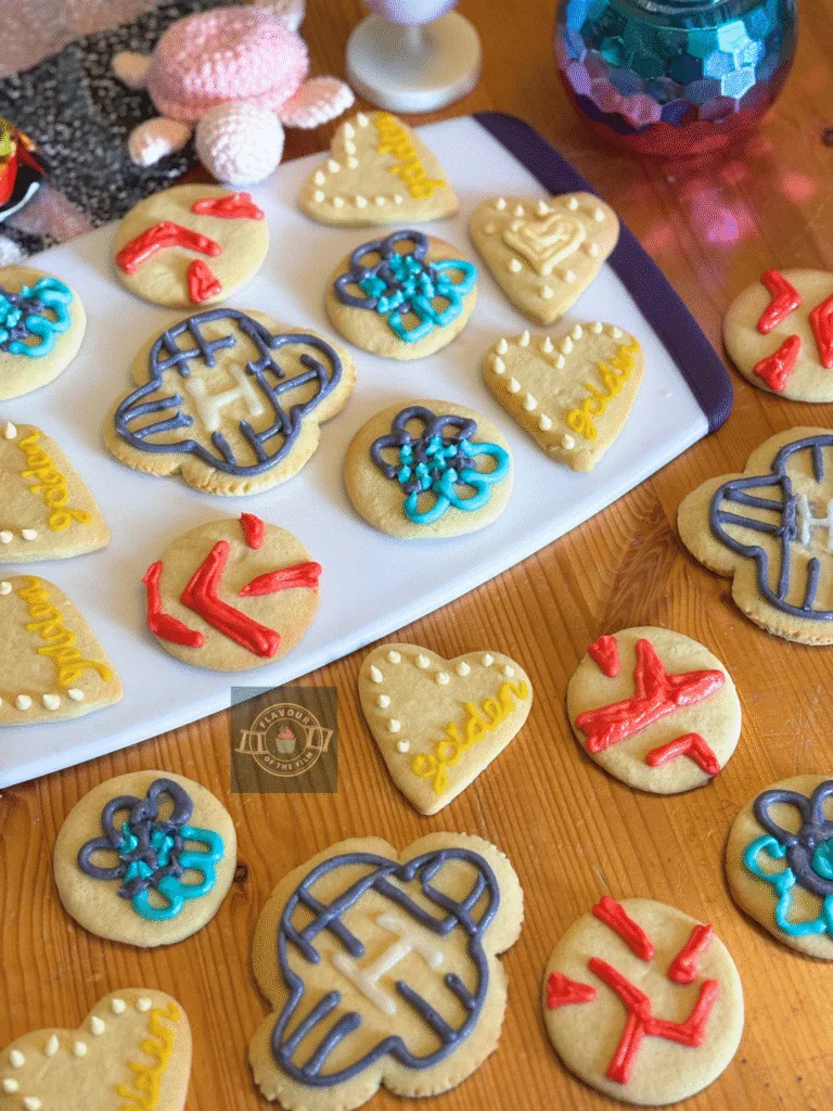 Easy K-Pop: Demon Hunters Decorated Sugar Cookies (Kid-Friendly)