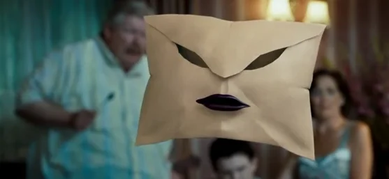 The howler sent to Harry in The Order of the Phoenix.