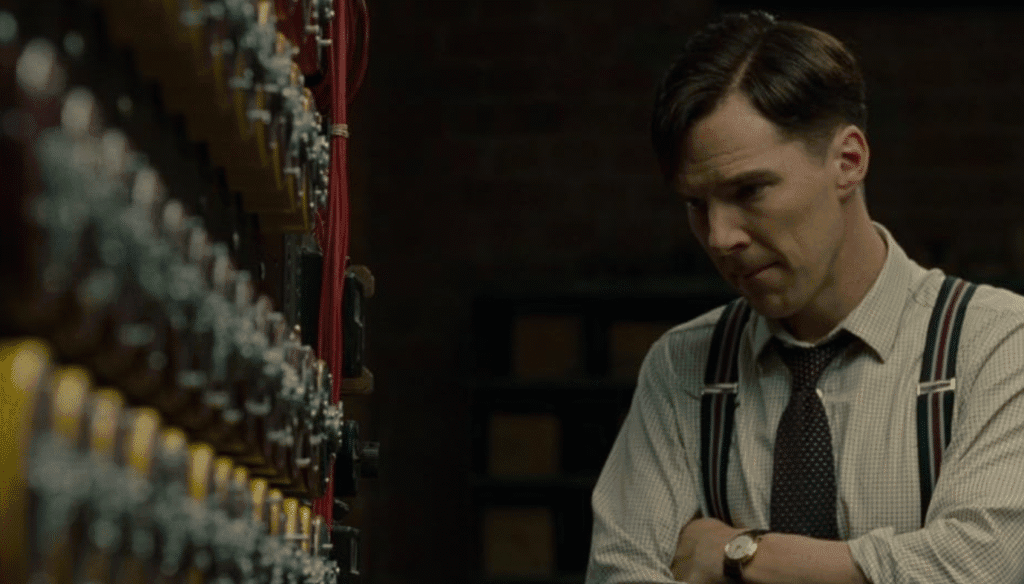 Alan with his code breaker.