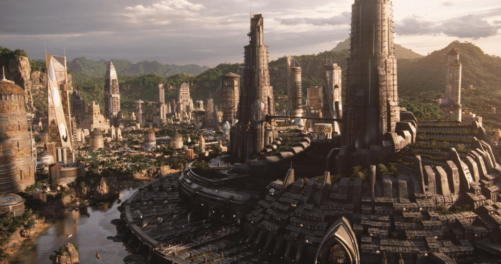 Wakanda at golden hour.