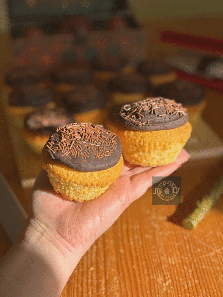 Easy Harry Potter Sleeping Draught Cupcakes